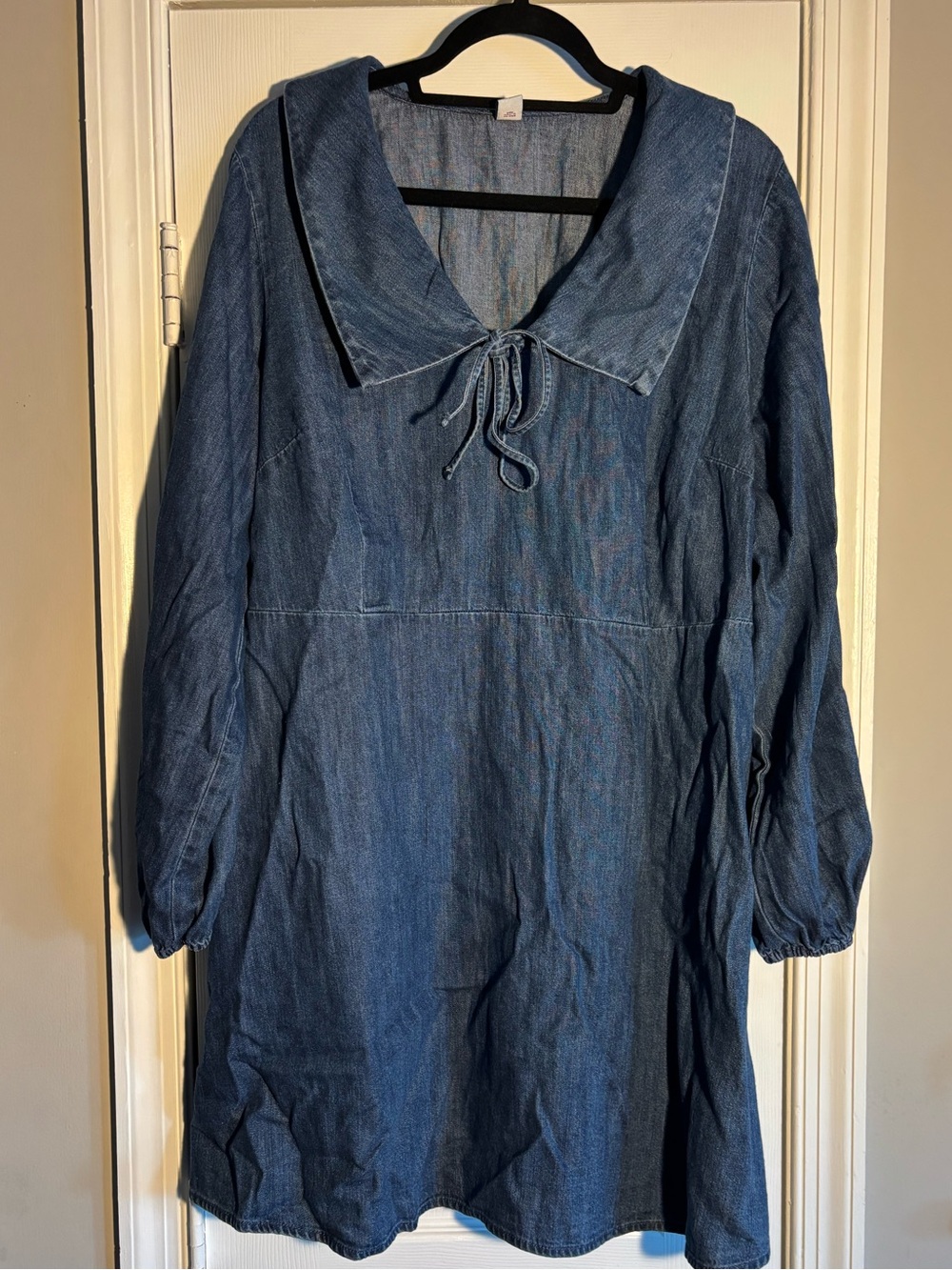 NWOT Old Navy Denim Sweet Collar Dress / Wear to Work / Day Dress - Picture 2 of 5